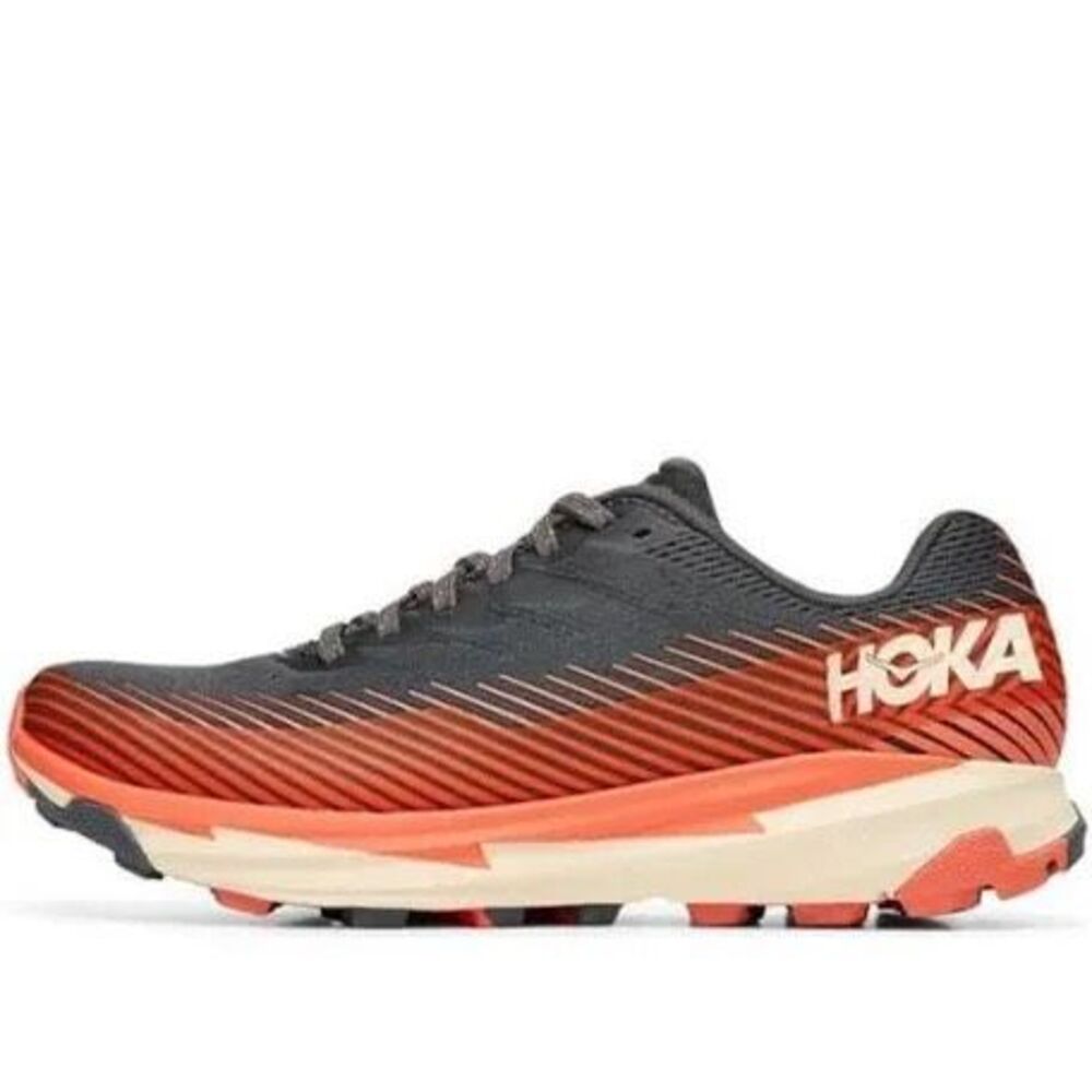 Hoka One One Torrent 2 1110497-CCLL mens 9.5 Running Shoes gray orange